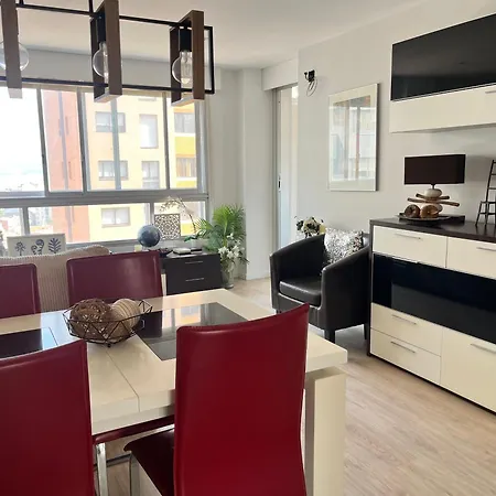 Ria De Bouzas Amplio Piso Muy Luminoso Con Vistas A La Ria Apartment